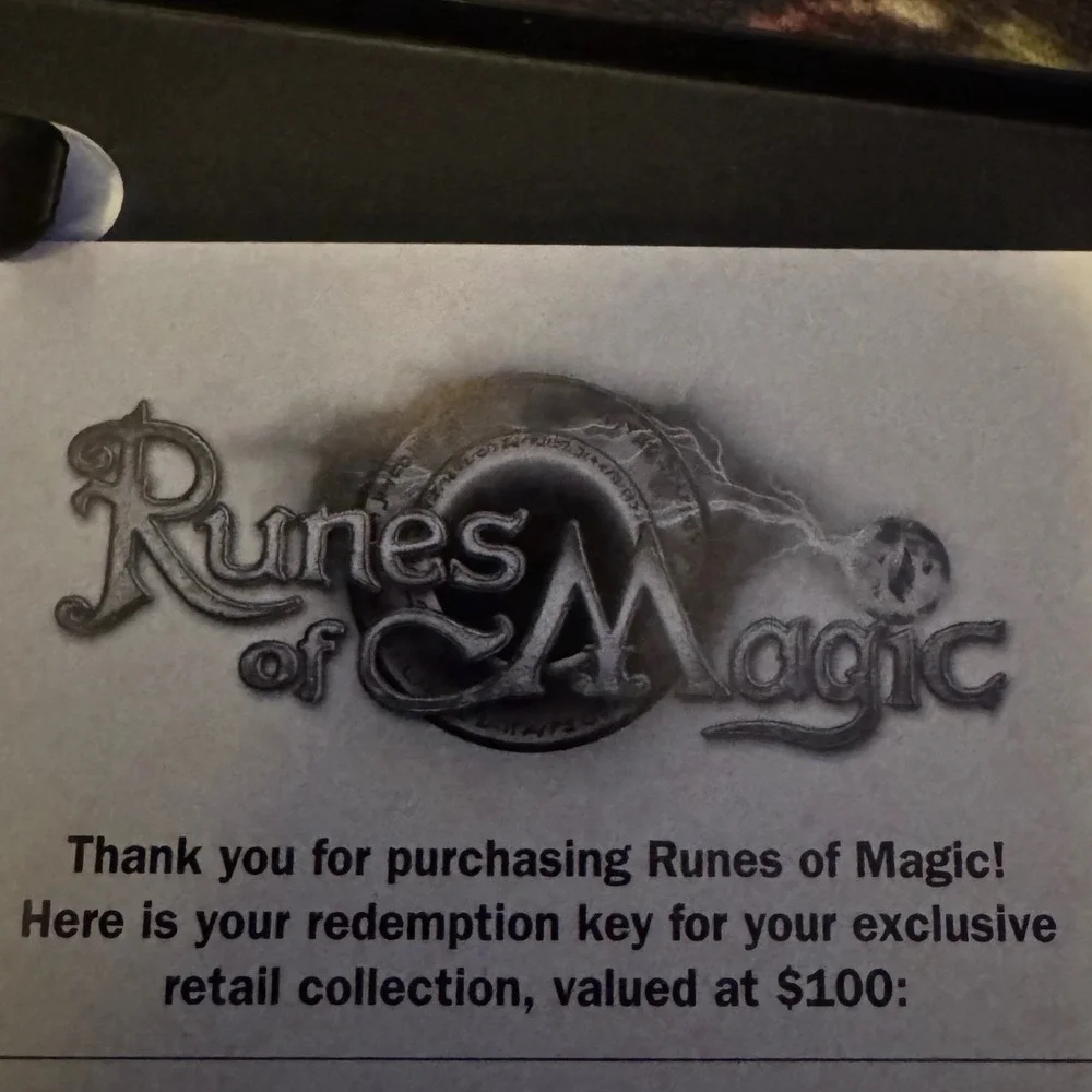 Frogster Runes of‎ Magic PC DVD-ROM Exclusive Retail Collection Fantasy MMORPG
